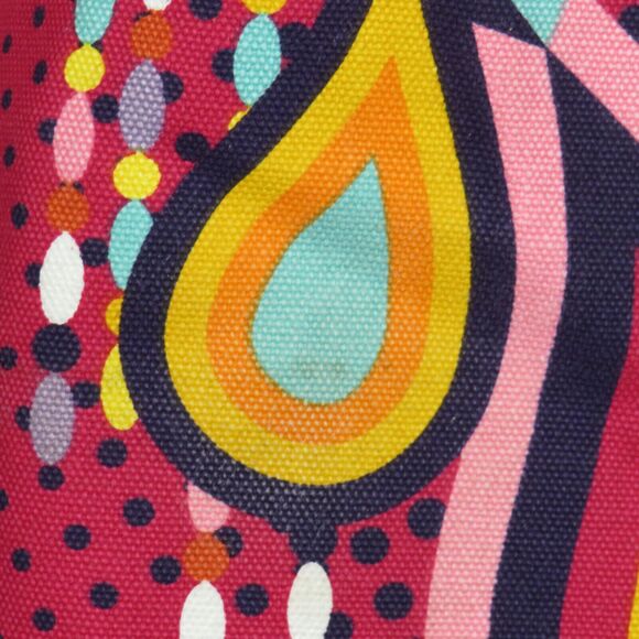 Amika Signature Rope Handle Large Tote Bag In Floral Pink Multi - Picture 4 of 11